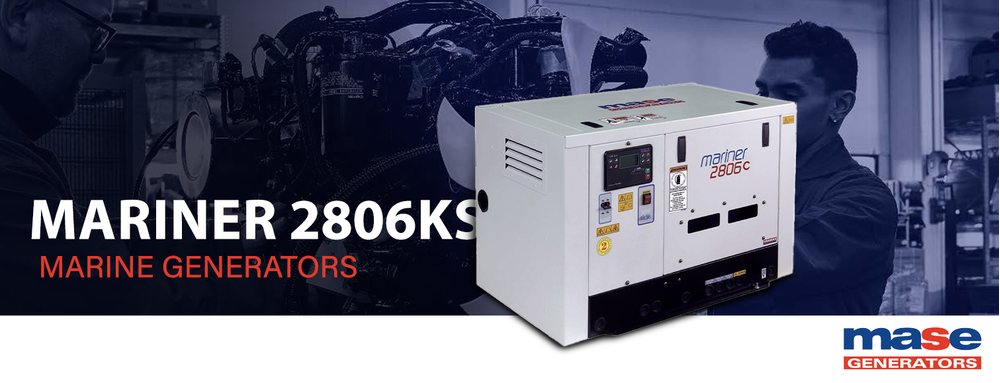 MASE GENERATORS - MARINER 2806 KS - 30 KW - 60Hz - 1800 RPM MARINER - 2806KS - MAIN